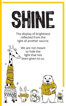 Paperback Word of the Year Planner and Goal Tracker: SHINE - We are not meant to hide the light - 52 weekly pages for planning goals Book