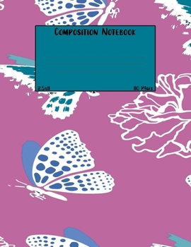 Paperback Composition Notebook: Learning From My Teacher - For Pre School Kindergarten and Grade 4 Students Classroom College Ruled Blank Lined Journa Book