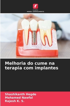 Paperback Melhoria do cume na terapia com implantes [Portuguese] Book