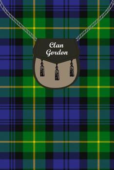 Paperback Clan Gordon Tartan Journal/Notebook Book