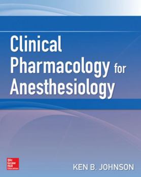 Paperback Clinical Pharmacology for Anesthesiology Book