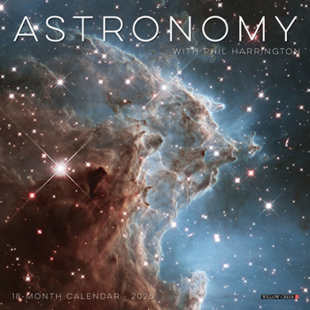 Calendar Astronomy 2025 7 X 7 Mini Wall Calendar Book
