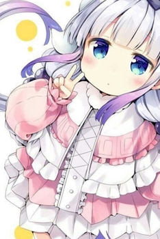 Journal: Dragon Maid Soft Glossy Cover Journal Lined Pages Book 6 x 9 Inches 110 Pages