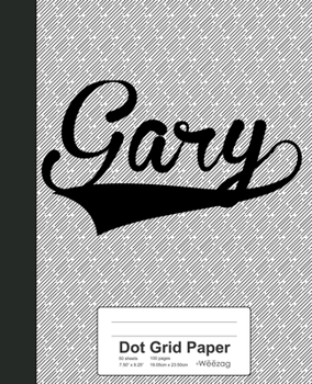 Paperback Dot Grid Paper: GARY Notebook Book