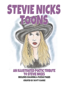 Paperback Stevie Nicks Toons: Stevie Nicks-toons, puzzle and coloring book