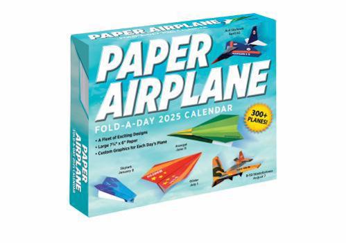 Calendar Paper Airplane 2025 Fold-A-Day Calendar Book