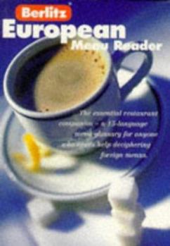 Paperback Berlitz European Menu Reader Book