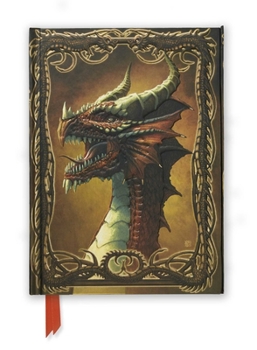 Hardcover Kerem Beyit: Red Dragon (Foiled Journal) Book