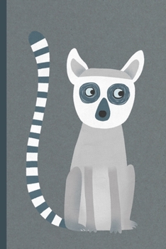 Paperback Notes: A Blank Sketchbook with Cute Ring Tailed Lemur Cover Art Book