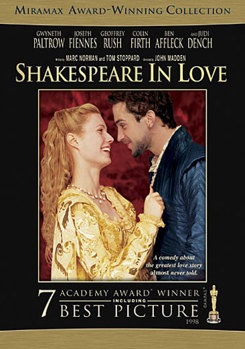 DVD Shakespeare In Love Book