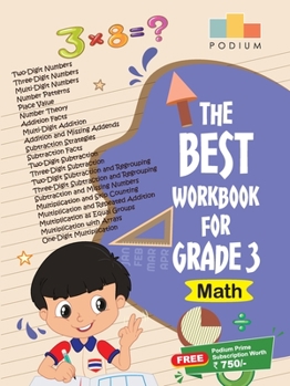 Paperback The Best Math Workbook for Grade 3 Book