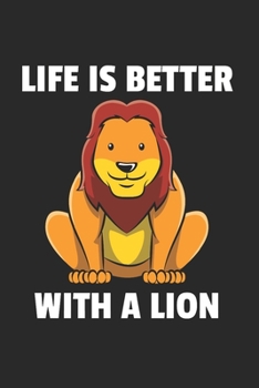 Löwe Notizbuch: Löwe Notizbuch für Liebhaber / Notizheft / Notizblock A5 (6x9in) Dotted Notebook / Punkteraster / 120 gepunktete Seiten (German Edition)