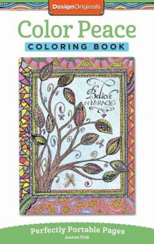 Paperback Color Peace Coloring Book: Perfectly Portable Pages Book