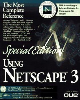 Paperback Special Edition Using Netscape 3 [With *] Book