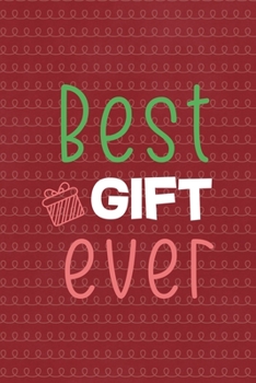 Paperback Best gift ever: All Purpose 6x9 Blank Lined Notebook Journal Way Better Than A Card Trendy Unique Gift Red Elf Book