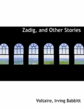 Paperback Zadig, and Other Stories [Large Print] Book