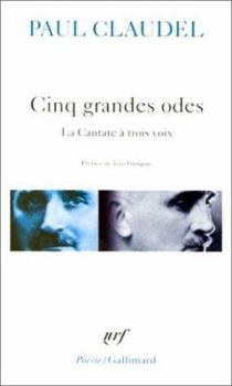 Paperback Cinq Grand Odes Cantat Book