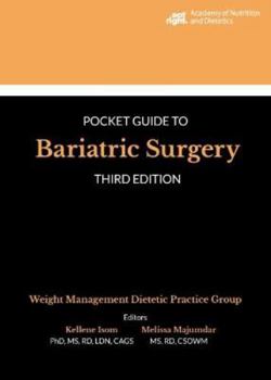 Spiral-bound Academy of Nutrition & Dietetics Pocket Guide to Bariatric Surgery Book
