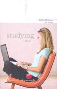 Paperback Studying Law Book