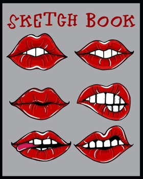 Paperback Sketch Book: A Large Notebook With Blank Paper for Drawing, Writing, Painting, Sketching, 100 Pages, 8x10 Book
