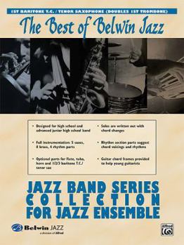 Paperback Jazz Band Collection for Jazz Ensemble: 1st Baritone Horn Book