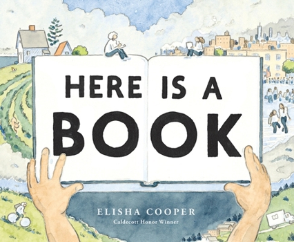 Hardcover Here Is a Book: A Picture Book