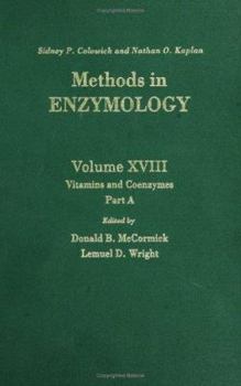 Hardcover Vitamins and Coenzymes, Part a: Volume 18a Book