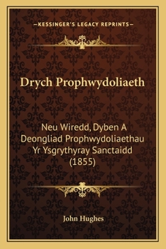 Paperback Drych Prophwydoliaeth: Neu Wiredd, Dyben A Deongliad Prophwydoliaethau Yr Ysgrythyray Sanctaidd (1855) [Welsh] Book