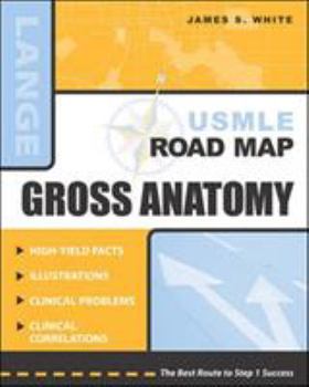 Paperback USMLE Road Map Gross Anatomy Book