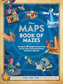 Hardcover Disney Grand Tour Mazes Book