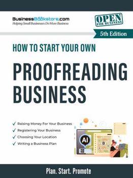 Paperback How to Start Your Own Proofreading Business Book