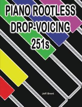 Paperback Piano Rootless Drop Voicing 251s Book