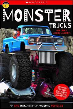Paperback Monster Trucks and Other Mighty Machines Book