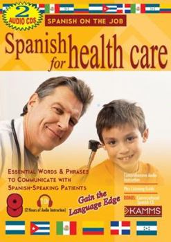 Audio CD Spanish for Health Care Book