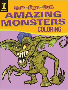 Paperback Fun, Fun, Fun: Amazing Monsters Coloring Book