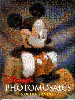 Hardcover Disney's Photomosaics Book