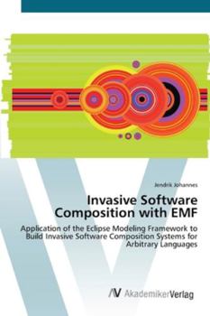 Paperback Invasive Software Composition with EMF Book