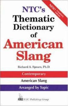 Hardcover NTC's Thematic Dictionary of American Slang Book