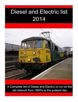 Paperback Diesel and Electric list 2014 Book