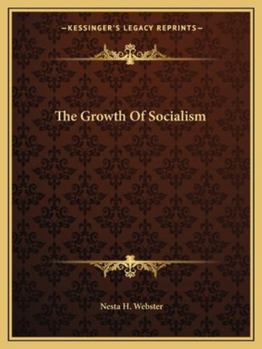 Paperback The Growth Of Socialism Book