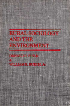 Paperback Rural Sociology and the Environment Book