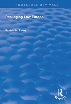Hardcover Packaging Law Europe Book