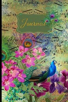 Paperback Journal: 6x9 120 Page Lined Journal Peacock (Peacock Journals Volume 3) Book