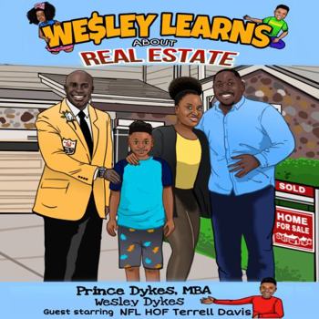 Hardcover Wesley Learns about Real Estate Guest Staring NFL Hall of Famer Terrell Davis Book