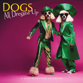 Misc. Dogs, All Dressed Up: 12x12 Wall Book