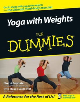 Paperback Yoga with Weights for Dummies Book