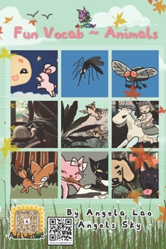 Paperback Fun Vocab - Animals Book