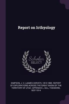 Paperback Report on Icthyology Book