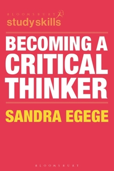 Paperback Becoming a Critical Thinker Book