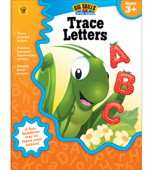 Trace Letters Workbook, Grades Preschool - K